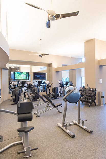 Fitness Center  at The Acadia at Metropolitan Park, Arlington