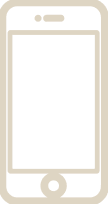an illustration of a smartphone with a black screen
