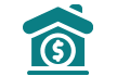 a house with a dollar sign on it