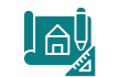 a diagram of a house and a building with a 4 digit number