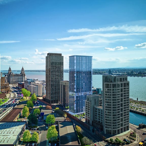 Tall Buildings at Lighthaus Liverpool Apartments, Liverpool