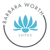The image features a logo with a lotus flower and the text