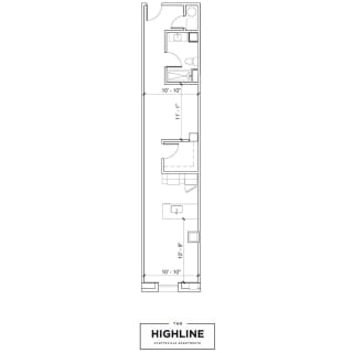 Floor Plan Artistic Row-home B