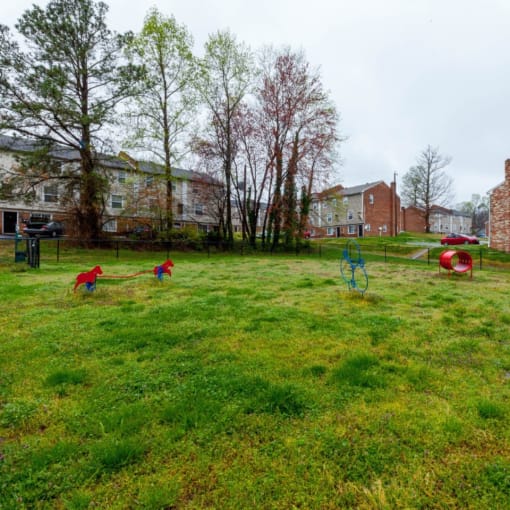Dog Park at Hyde Park Townhomes, Virginia