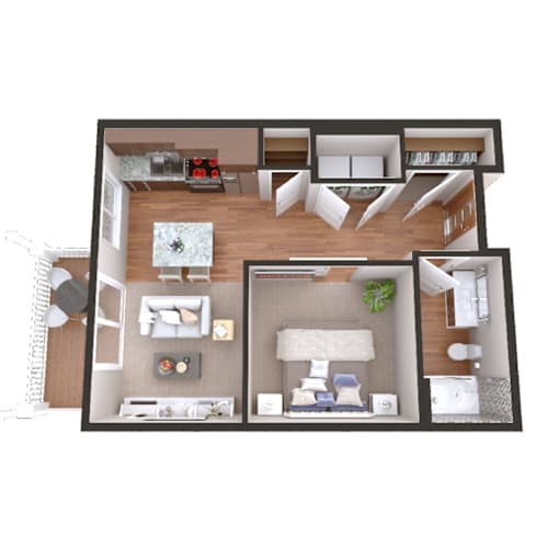 Floor Plan  DEIII Chestnut