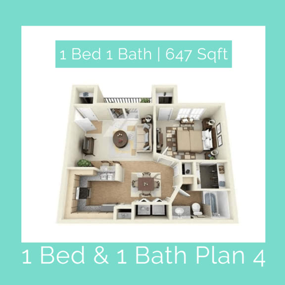 Creekside Apartments In Dallas, TX offers spacious 1 and 2 Bedroom Apartments!
