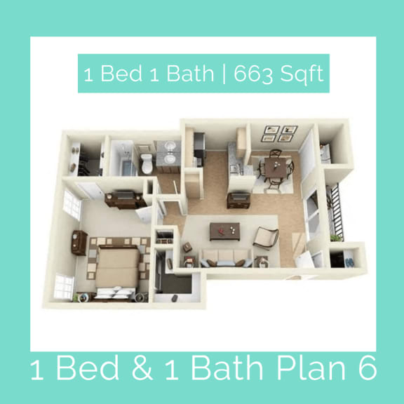 Creekside Apartments In Dallas, TX offers spacious 1 and 2 Bedroom Apartments!