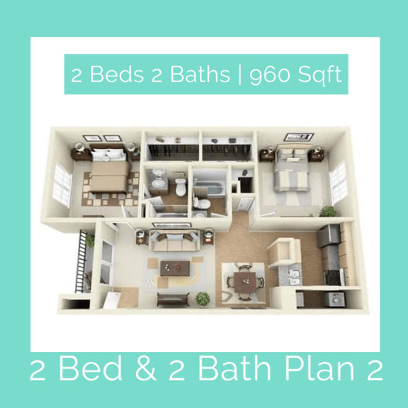 Creekside Apartments In Dallas, TX offers spacious 1 and 2 Bedroom Apartments!