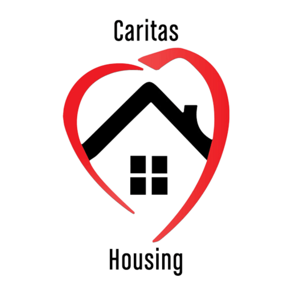 a house with a heart around it on a black background