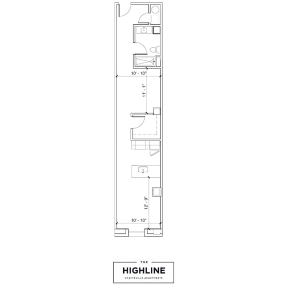  Floor Plan Artistic Row-home B