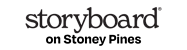 A black background with the words "storyboard on Rockwood" written in white.