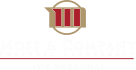 the logo for the moss  company proprietary management program