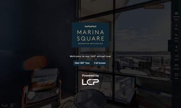a screenshot of the marina square website