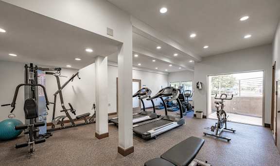 Cardio Machines at Oak Park Apartments, California