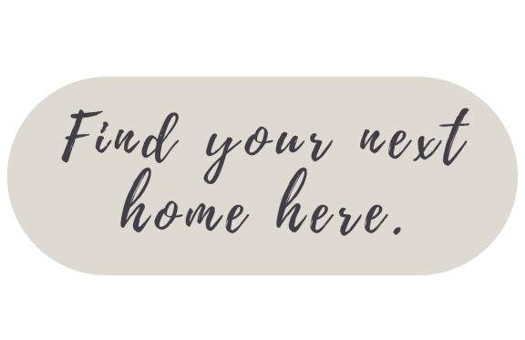 an image of the text find your next home here on a green background at Villa Espada Apartments, San Antonio, Texas