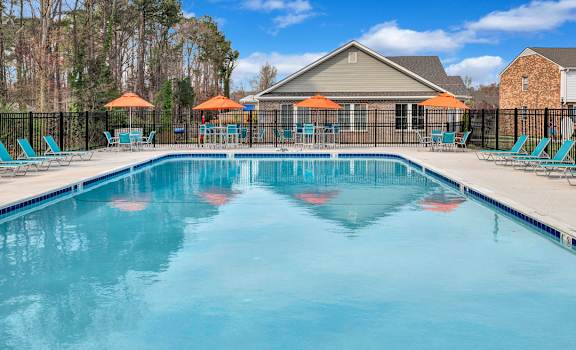 take a dip in our resort style pool