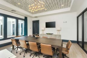 Evolv Residential at Stonehaven Apartments Community Conference Room
