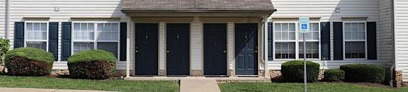 Private entrances two bedroom apartments