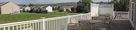Community Room with deck