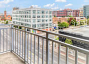 Thumbnail 9 of 16 - View From Balcony at Studio One Apartments, Detroit, MI