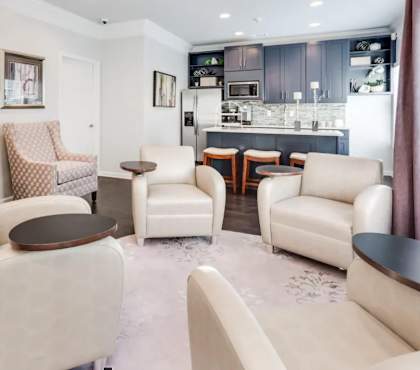 Living Area at Midtown Crossing in Raleigh, North Carolina