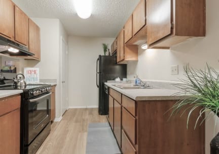Kitchen at Arbors Of Corsicana, Texas, 75110