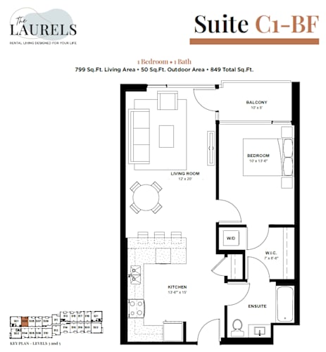 Floor Plan  C1 BF