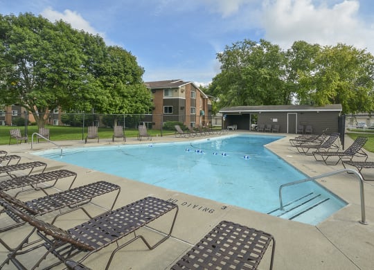 Large Outdoor Pool and Sundeck