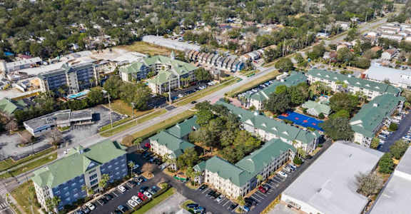 Aerial View at Coastline Apartments, Fort Walton Beach, FL 32547