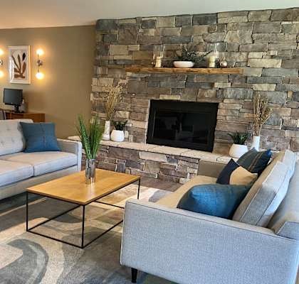 Clubhouse with Fireplace