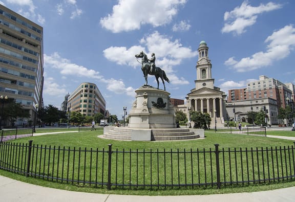 Nearby Thomas Circle at Belvedere, Washington, 20005