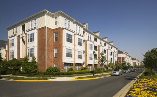 Building Exterior at The Residences at King Farm, Rockville, MD
