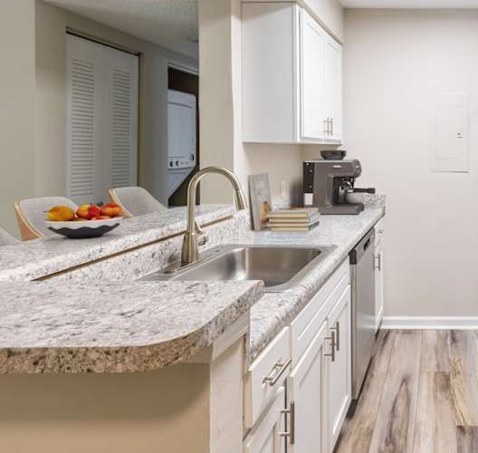 Open concept kitchen with breakfast bar at 2950 North in Greenville, SC