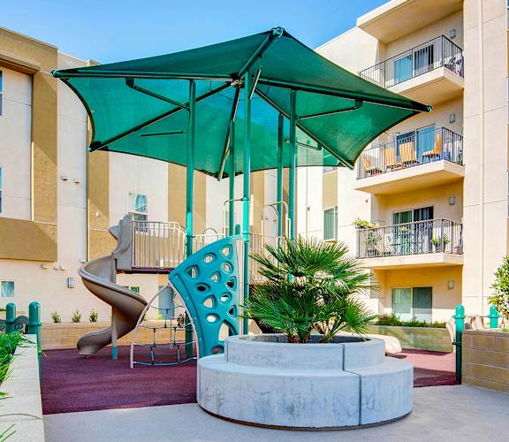 Playground, Santa Cecilia Apartments, Los Angeles CA