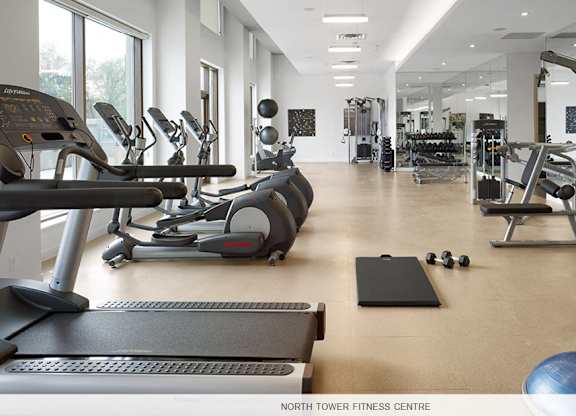 Fully Equipped Fitness Room North Tower