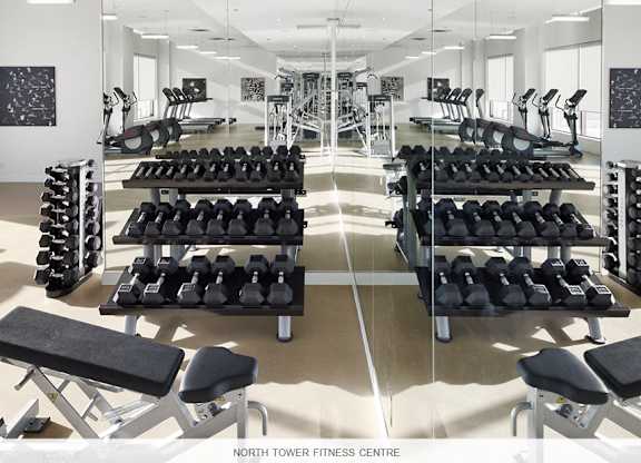 Fully Equipped Fitness Room
