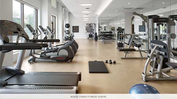 Fully Equipped Fitness Room North Tower