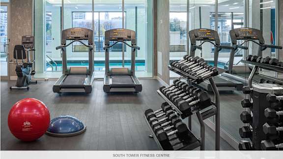 Fully Equipped Fitness Room South Tower