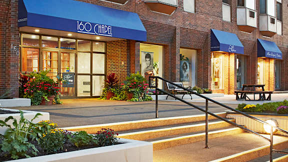 Exterior Shot of Entrance 160 Chapel