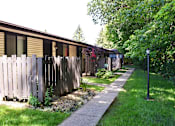 Thumbnail 5 of 7 - Akron Ohio Apartment Rentals Northampton Apartments by Redwood Exterior Walking Path