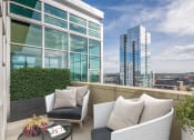 Thumbnail 12 of 17 - Private Patio at The Wyatt, Portland, Oregon
