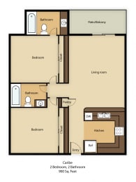  Floor Plan Caribe