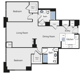 2 bed 2 bath apartment rentals in arlington