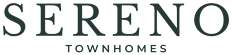 The Sereno Townhomes logo.