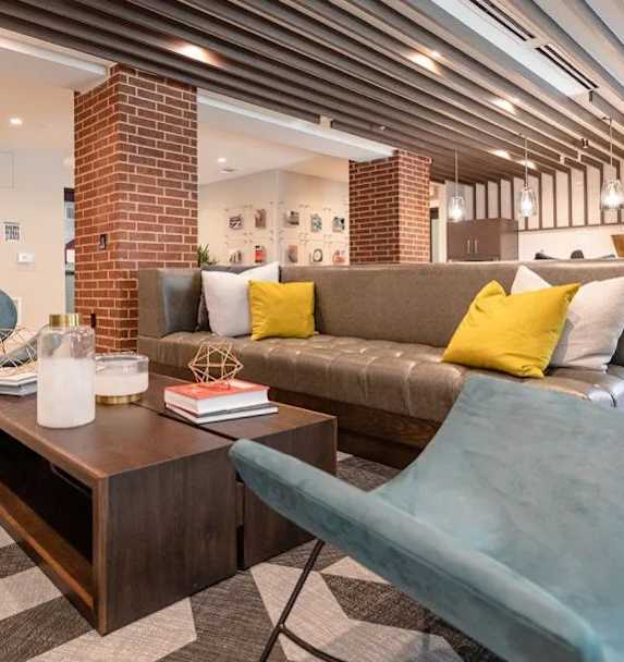 Morada Plano Clubhouse Social Space for Luxury Apartments in Plano, TX