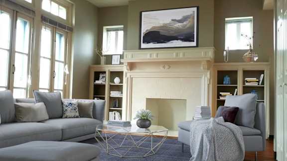 Faux Fireplace at Delmar Loop Apartments, St. Louis, MO, 63112