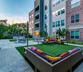 Outdoor Patio at Republic at Alamo Heights, Texas