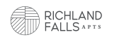 a green background with the words richland falls apps on it