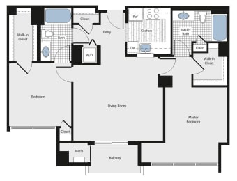 cheap two bed two bath apartments for rent in arlington
