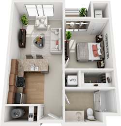  Floor Plan 1A